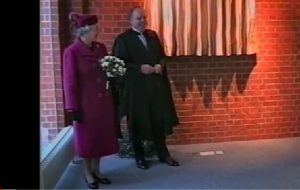 The Queen visits Radley