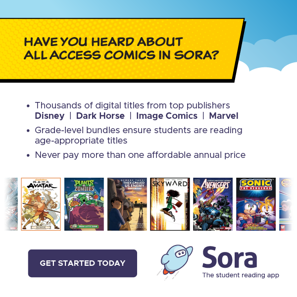 Sora comics square banner